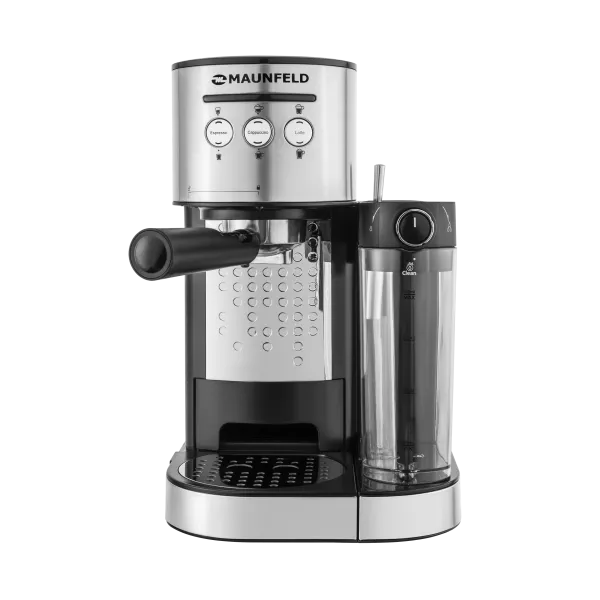 Кофемашина рожкового типа MAUNFELD MF-720S PRO Нержавеющая сталь