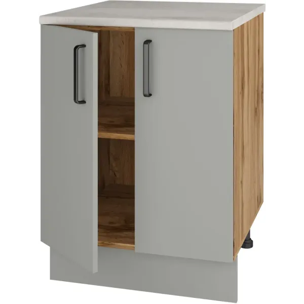 Шкаф напольный  60х85х60  «Мирах сер\дер»