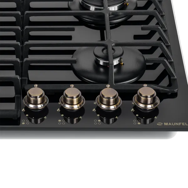 Газовая варочная панель MAUNFELD EGHG.64.63CR/G Черный