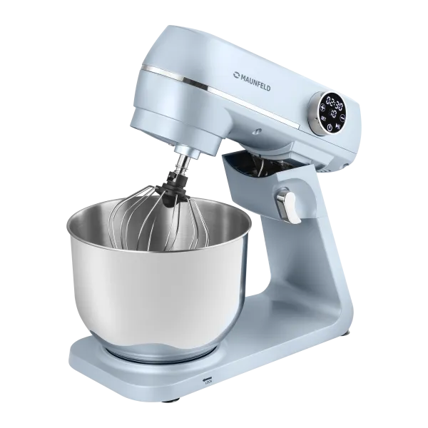 Миксер планетарный MAUNFELD MF-423BL Голубой