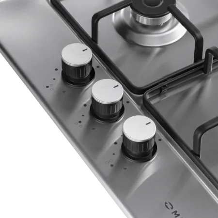 Газовая варочная панель MAUNFELD EGHS.43.3STS-ES/G Нержавеющая сталь