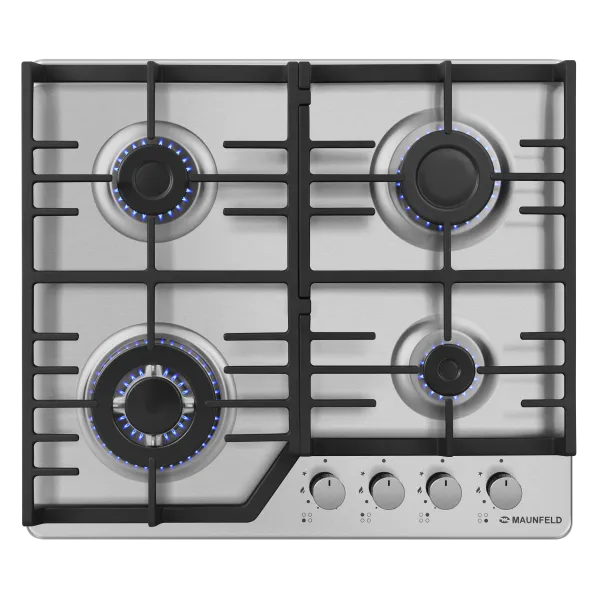 Газовая варочная панель MAUNFELD EGHS.64.73CS/G Нержавеющая сталь