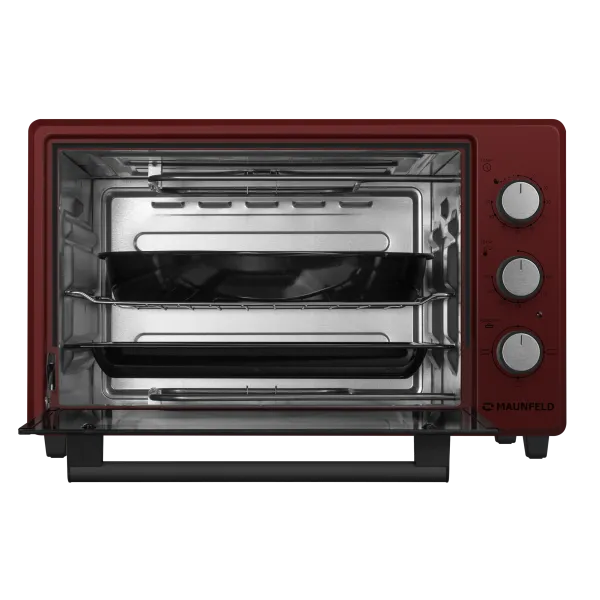 Мини-печь MAUNFELD MMO-373M01 Красный