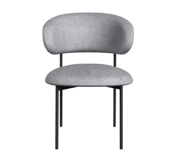 Стул DikLine 201 NS10 GREY, ножки черные
