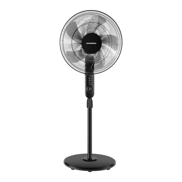 Напольный вентилятор с таймером и пультом MAUNFELD MSF-407BR Черный