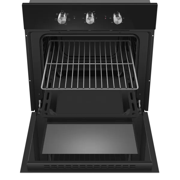Шкаф духовой электрический MAUNFELD AEOC.575 Черный/ Нерж. сталь