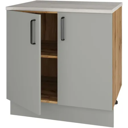 Шкаф напольный  80х85х60  «Мирах сер\дер»