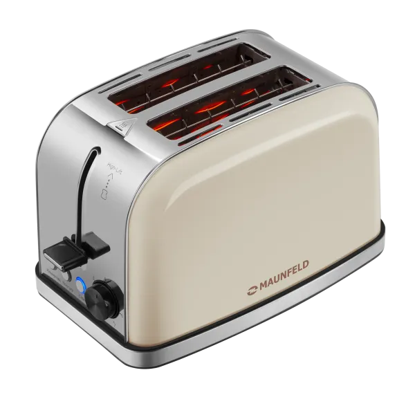 Тостер MAUNFELD MF-822 Бежевый