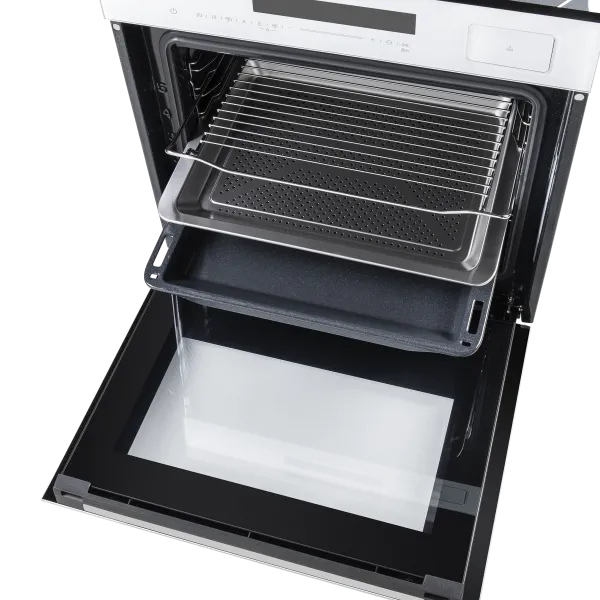 Шкаф духовой электрический с паром MAUNFELD MEOR7216ST Белый