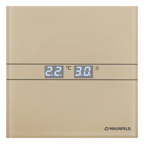 Вытяжной вентилятор  MAUNFELD MFE10THG Бежевый