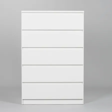 2.05.02.090.1 МАЛЬТА комод 5 ящиков 80х121 белый RU