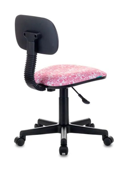 Кресло детское Бюрократ CH-201NX розовый сердца Hearts-Pk крестов. пластик