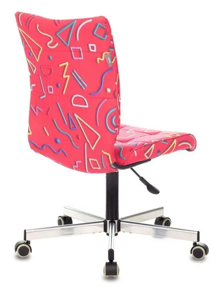 Кресло Бюрократ CH-330M малиновый Sticks 05 крестов. металл хром