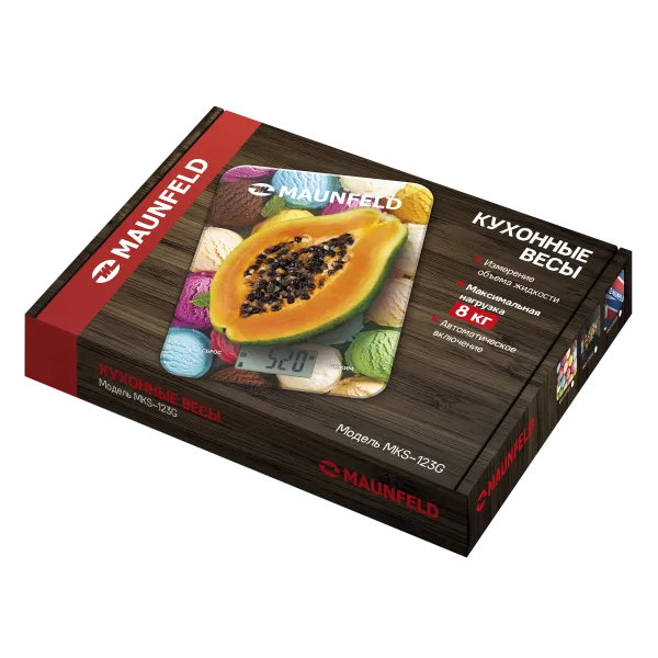 Кухонные весы MAUNFELD MKS-123G Мороженое