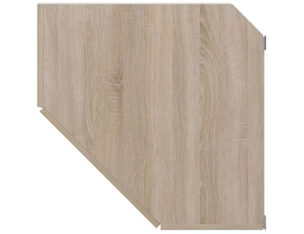 Шкаф навесной угловой 60см «Дуб Сонома»