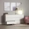 S00296 Варма 6Д комод 160х77х40, белый