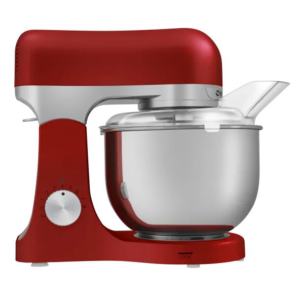 Миксер планетарный MAUNFELD MF-422CH Вишневый