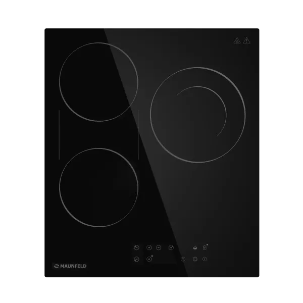 Электрическая варочная панель с объединением зон Bridge MAUNFELD CVCE453BDBK Черный