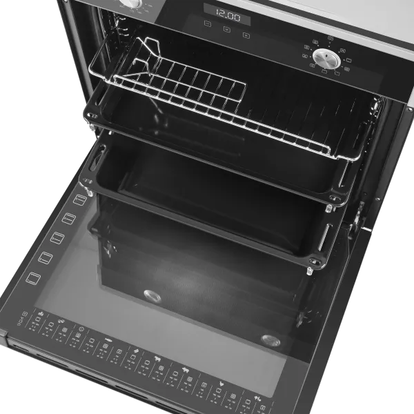 Шкаф духовой электрический MAUNFELD EOEM.769SCS2 Черный