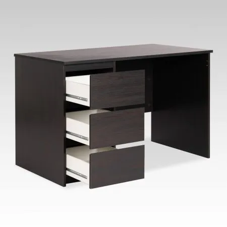 2.03.06.090.5 КАСТОР стол письменный 3 ящика 116х65 RU Дуб Венге