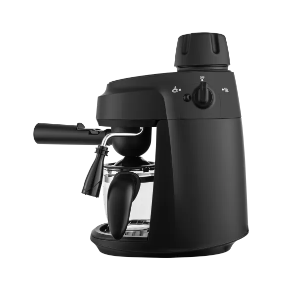 Кофемашина рожкового типа MAUNFELD MF-733BK Черный