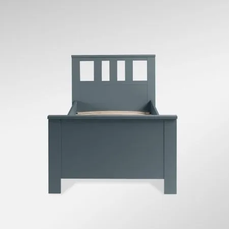 2.08.04.050.6 САГА кровать одинарная 90х200 темно-бирюзовая