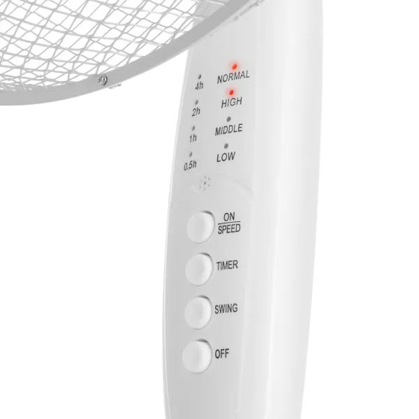 Напольный вентилятор с таймером и пультом MAUNFELD MSF402WR Белый