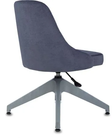 Кресло Бюрократ CH-340GLZ синий Light-27 крестов.4-луч. пластик пластик серый