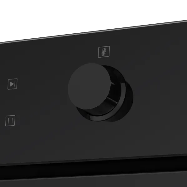 Шкаф духовой электрический MAUNFELD AEOH.749 Черный/черная фурнитура