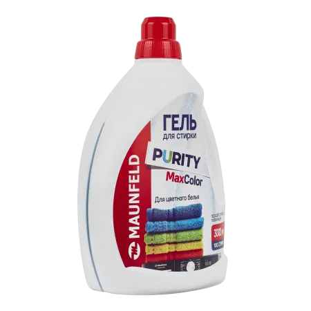 Гель для стирки Maunfeld Purity Max color 3000мл MWL3000PC Голубой
