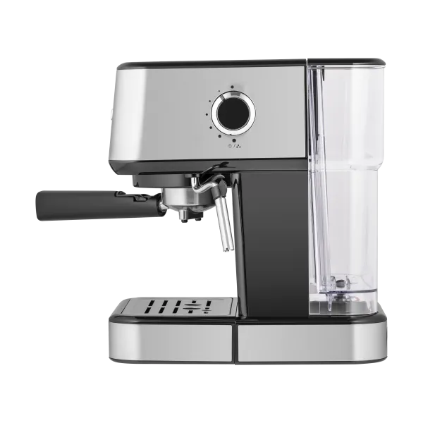 Кофемашина рожкового типа MAUNFELD MF-724S Нержавеющая сталь