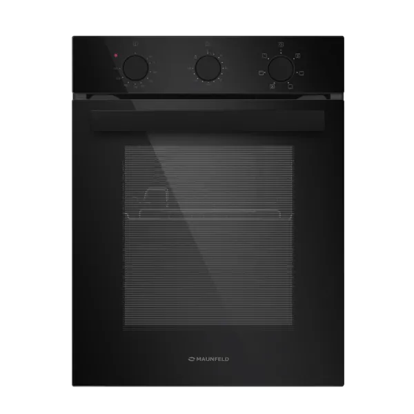 Шкаф духовой электрический MAUNFELD EOEC516P Черный/черная фурнитура