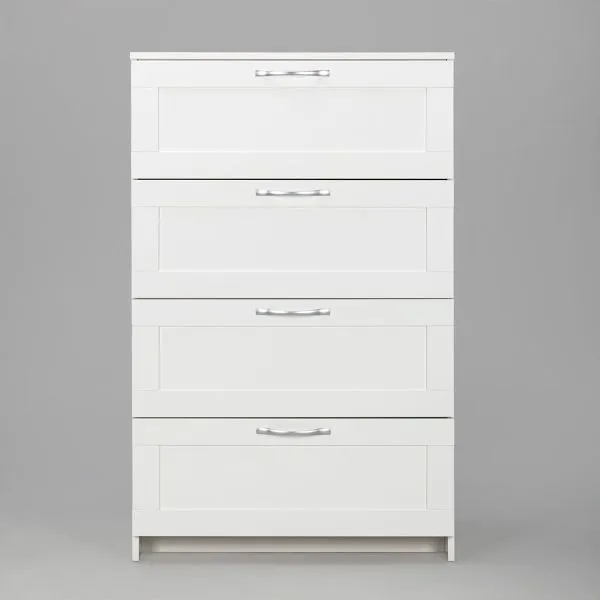 2.02.02.060.1 СИРИУС комод "4 ящика белый RU"