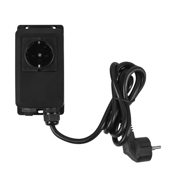 Пневмокнопка для измельчителя пищевых отходов с установочным комплектом MAUNFELD MPB01 Черный