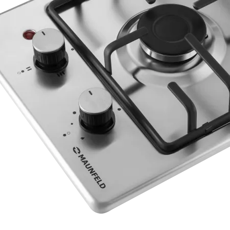 Комбинированная варочная панель MAUNFELD EEHS.32.3ES.KG Нержавеющая сталь