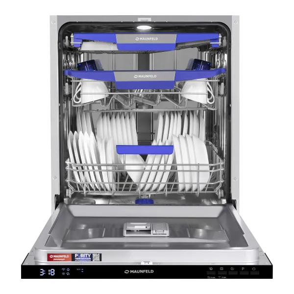 Посудомоечная машина MAUNFELD MLP60230 Light Beam Wi-Fi Нержавеющая сталь