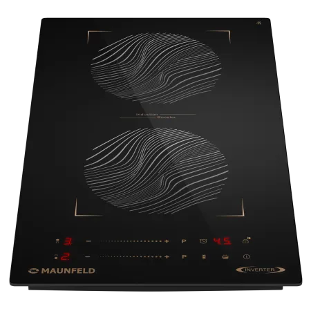 Индукционная варочная панель с объединением зон Bridge Induction MAUNFELD CVI292S2BF Белый