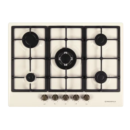 Газовая варочная панель MAUNFELD EGHE.75.33CBG2.R\G Бежевый