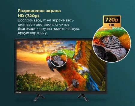24" Телевизор MAUNFELD MLT24H01, HD