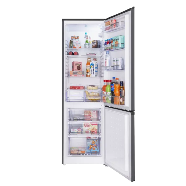 Холодильник-морозильник MAUNFELD MFF176-11 Мокрый асфальт