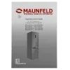 Холодильник-морозильник MAUNFELD MFF187NF Темная нержавеющая сталь