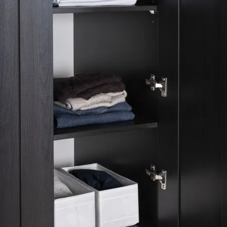 2.02.01.510.5 СИРИУС шкаф 3 двери и 1 ящик 117х59х220 Дуб Венге RU (с 1 зеркалом)