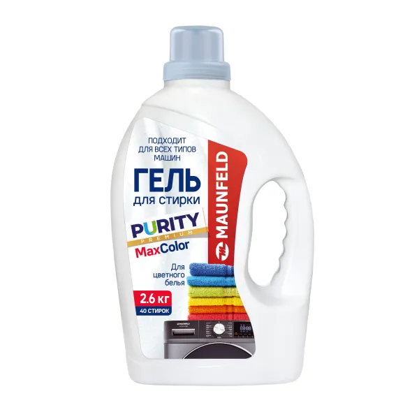 Гель для стирки Maunfeld Purity Max Color 2600г MWL2600BC
