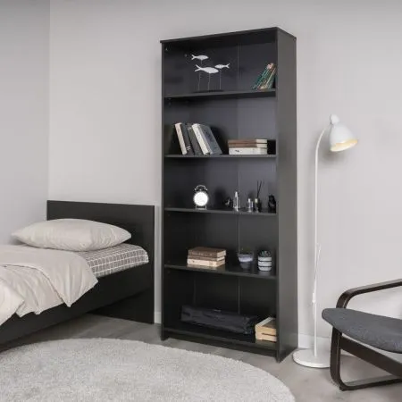 2.02.07.120.5 СИРИУС стеллаж 78х190 Дуб Венге RU