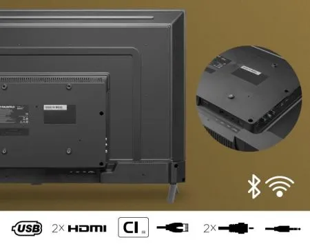 Телевизор MAUNFELD MLT43USD02_43 Серый