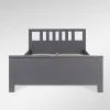 2.08.04.070.4 САГА кровать двойная 160х200 серая