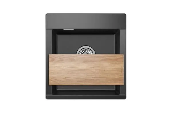 ES-4701, АЛЮМИНИУМ, кухонная мойка, кварц, ESTETICA