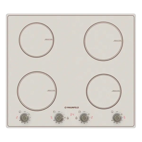 Индукционная варочная панель MAUNFELD CVI594MBGBR Бежевый