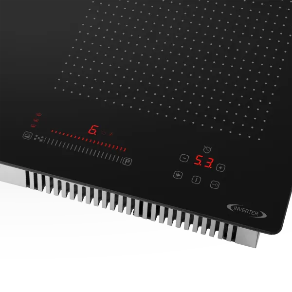 Индукционная варочная панель с двумя Flex Zone и Booster MAUNFELD CVI905SFBK Inverter Черный