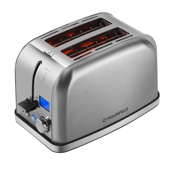 Тостер MAUNFELD MF-821 Нержавеющая сталь